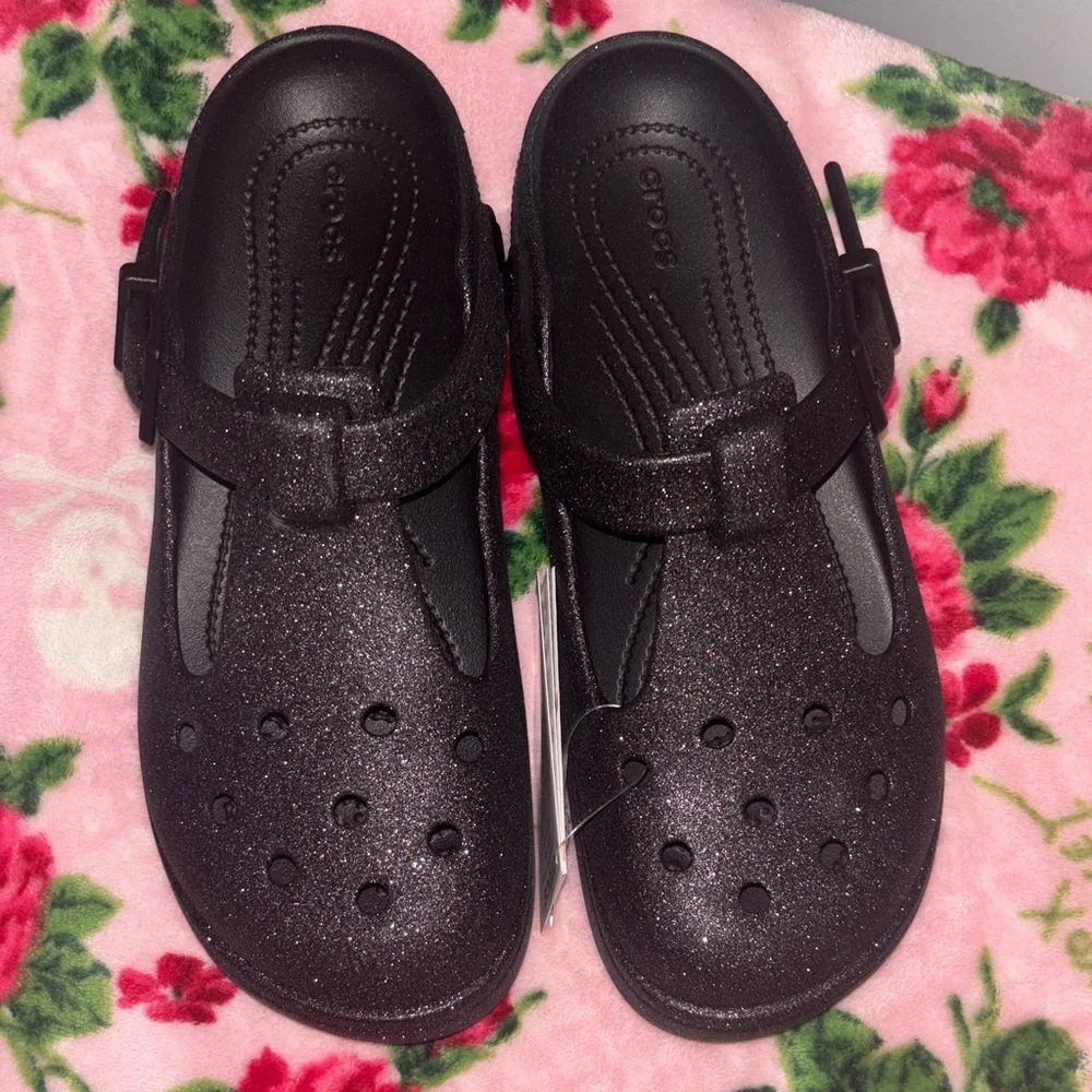 CROCS Women’s Glitter MARY JANE - Picture 3 of 7